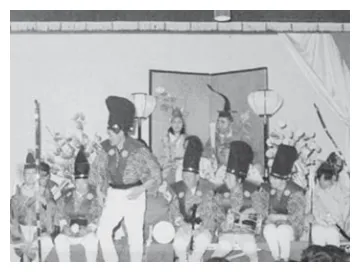 成人寮ひな祭り写真