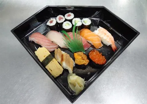 出前寿司「にぎり寿司」の写真