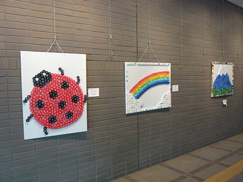 おかの上図書館作品展での出品作品例3