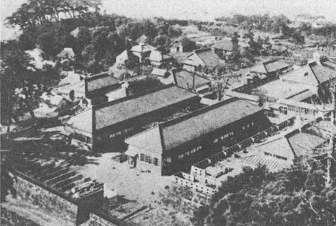 安房分院全景(明治44年)