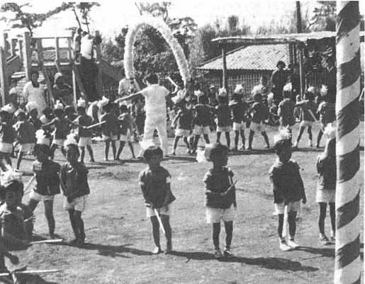 秋の運動会(昭和36年)