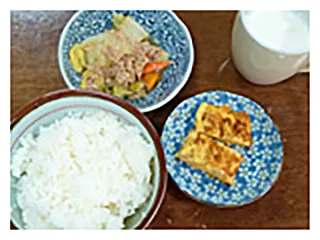朝食の写真