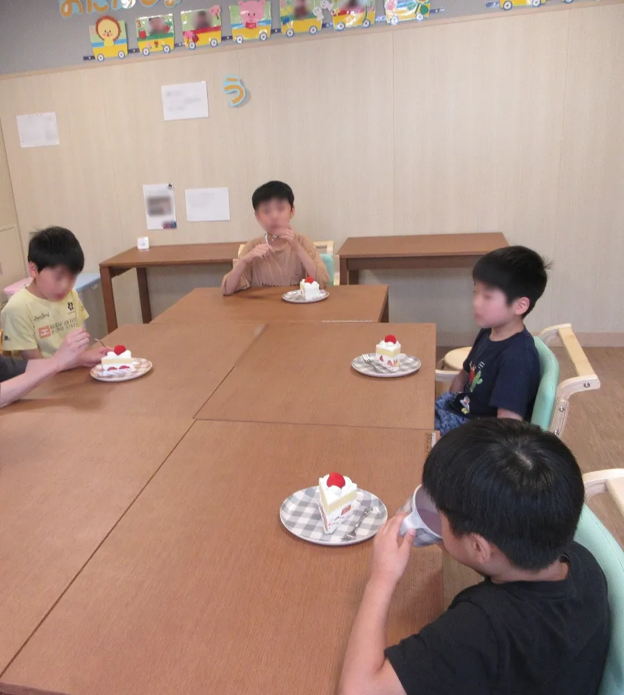 誕生日会の様子