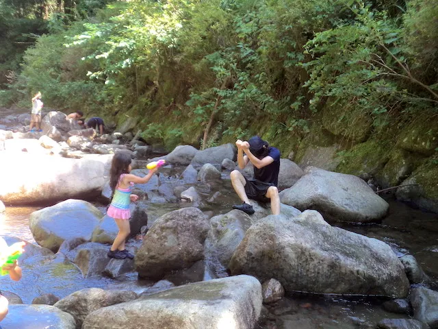 夏季キャンプの写真