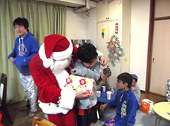 クリスマス会の写真