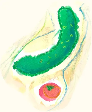 きゅうりととまと