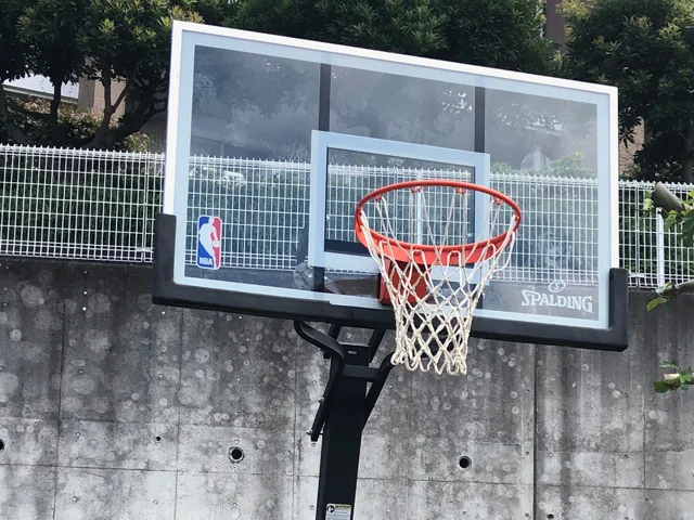 バスケットコートの写真
