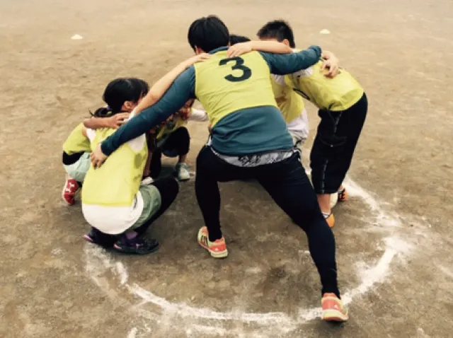 サッカーの様子