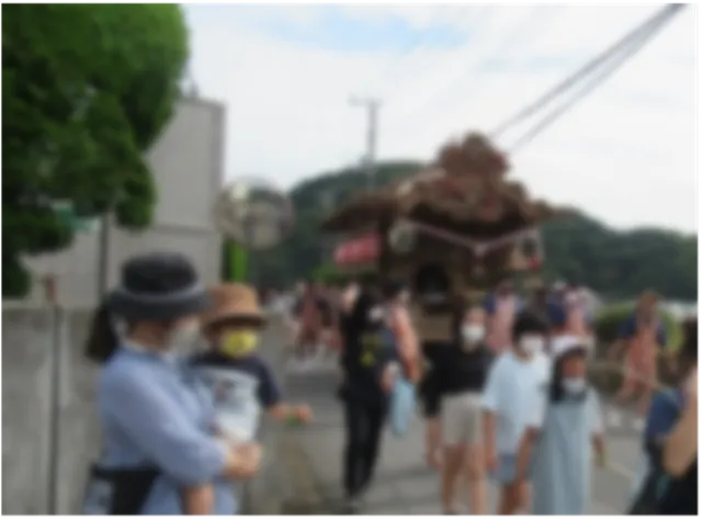 勝山地区祭礼の写真