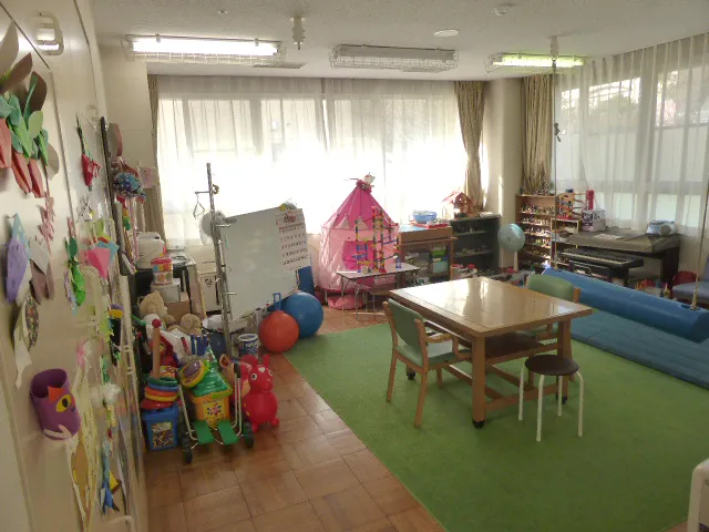 心理室(プレイルーム1)の様子の写真