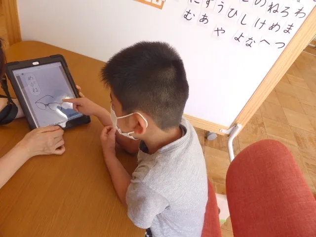 個別指導の様子の写真