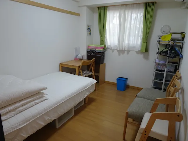 ショートステイ寮の居室(1)