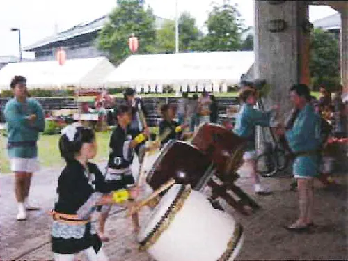 納涼祭の写真